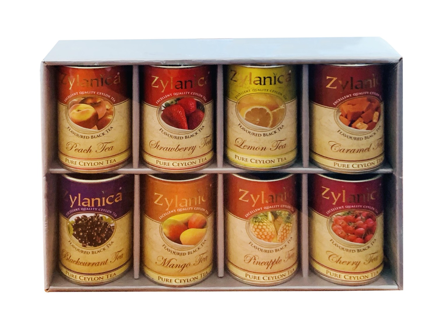 Zylanica Gift Pack 30gx8 Flavored F.B.O.P Black Tea Loose 240g.
