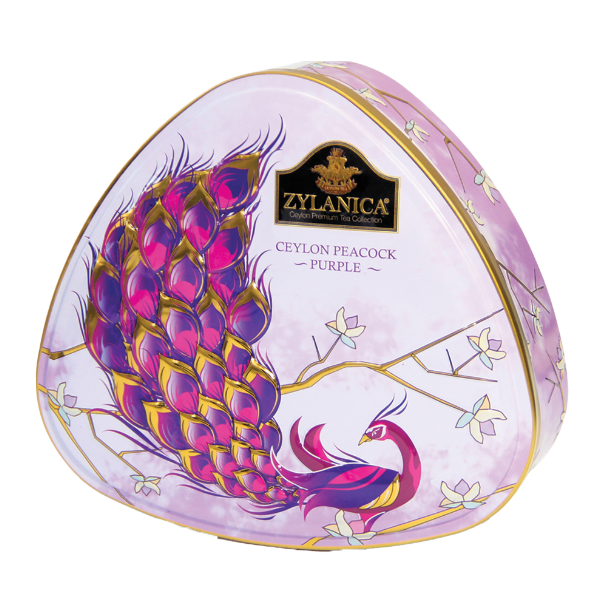 Purple Peacock Black F.B.O.P Tea Loose 100g.