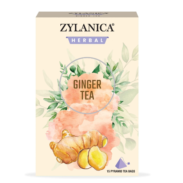 Ginger Pyramid Tea 15 Bags.