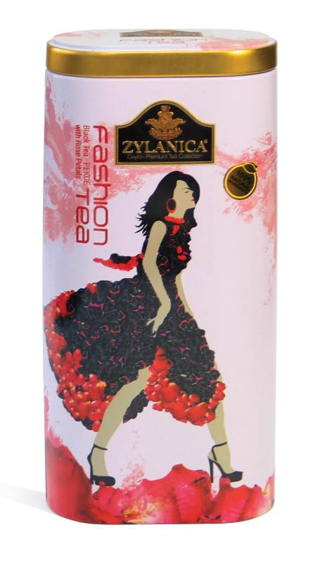 Fashion Black Tea Pekoe with Rose Petals Loose Tea 100g